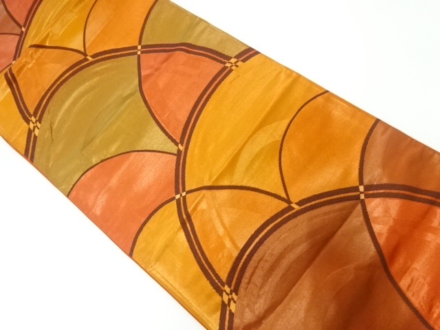 JAPANESE FUKURO OBI / WOVEN SEIGAIHA